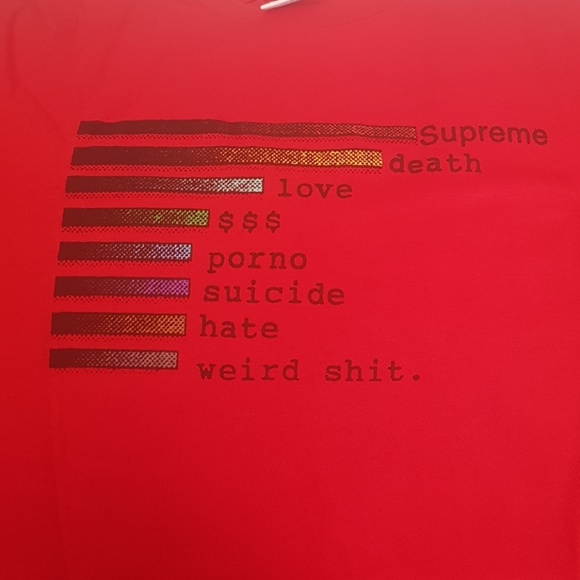 Supreme  chart tee SS/18 - Picture 5 of 7